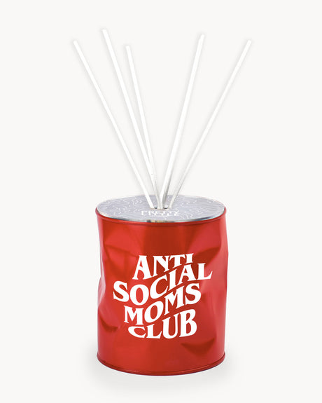 Profumatore - “Anti Social Mom Club” - Rosso L